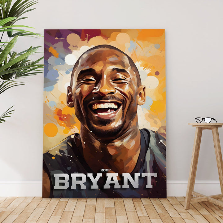 Mamba Smile Wall Art Painting, HD Canvas Print, Framed, Ready to Hang. (POMWA282)
