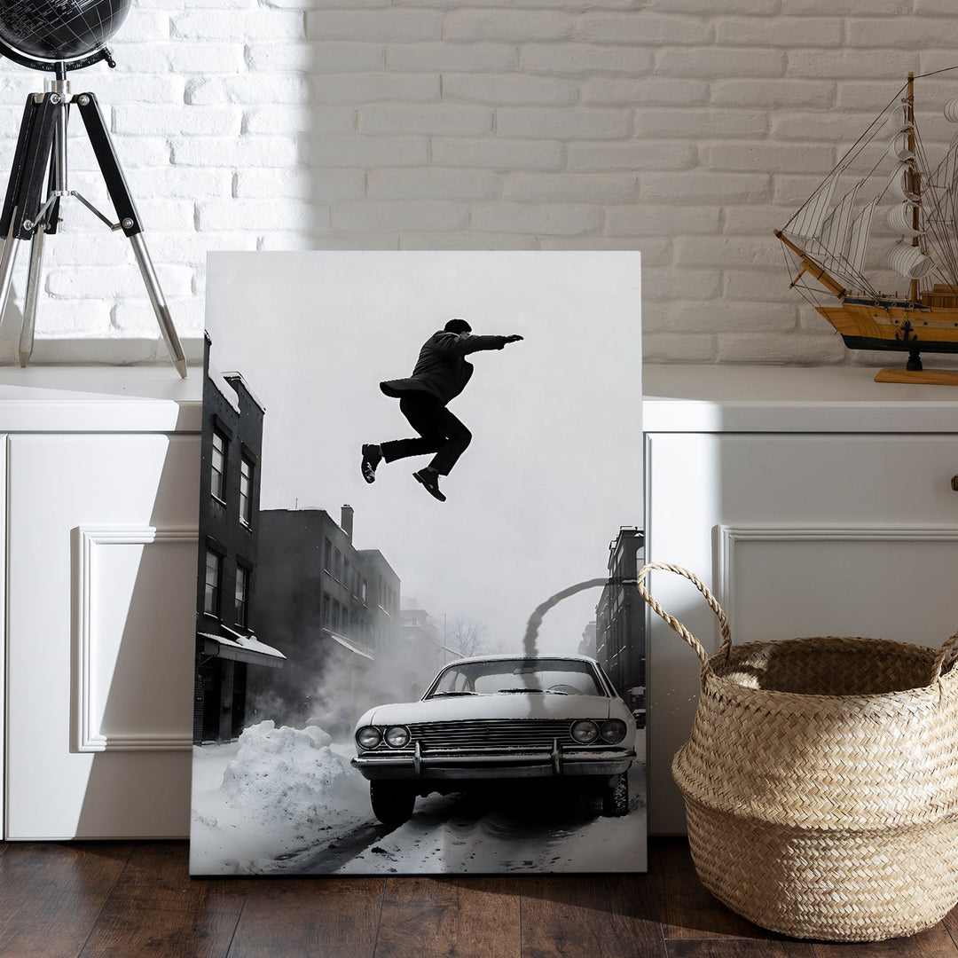 The Great Escape Wall Art Painting, HD Canvas Print, Framed, Ready to Hang. (VINWA150)