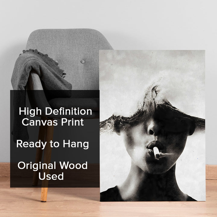 Obscured Reality Wall Art Painting, HD Canvas Print, Framed, Ready to Hang. (ABMWA133)