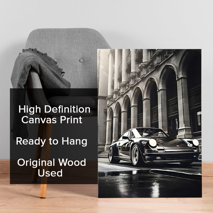 Architectural Speed Wall Art Painting, HD Canvas Print, Framed, Ready to Hang. (VINWA147)
