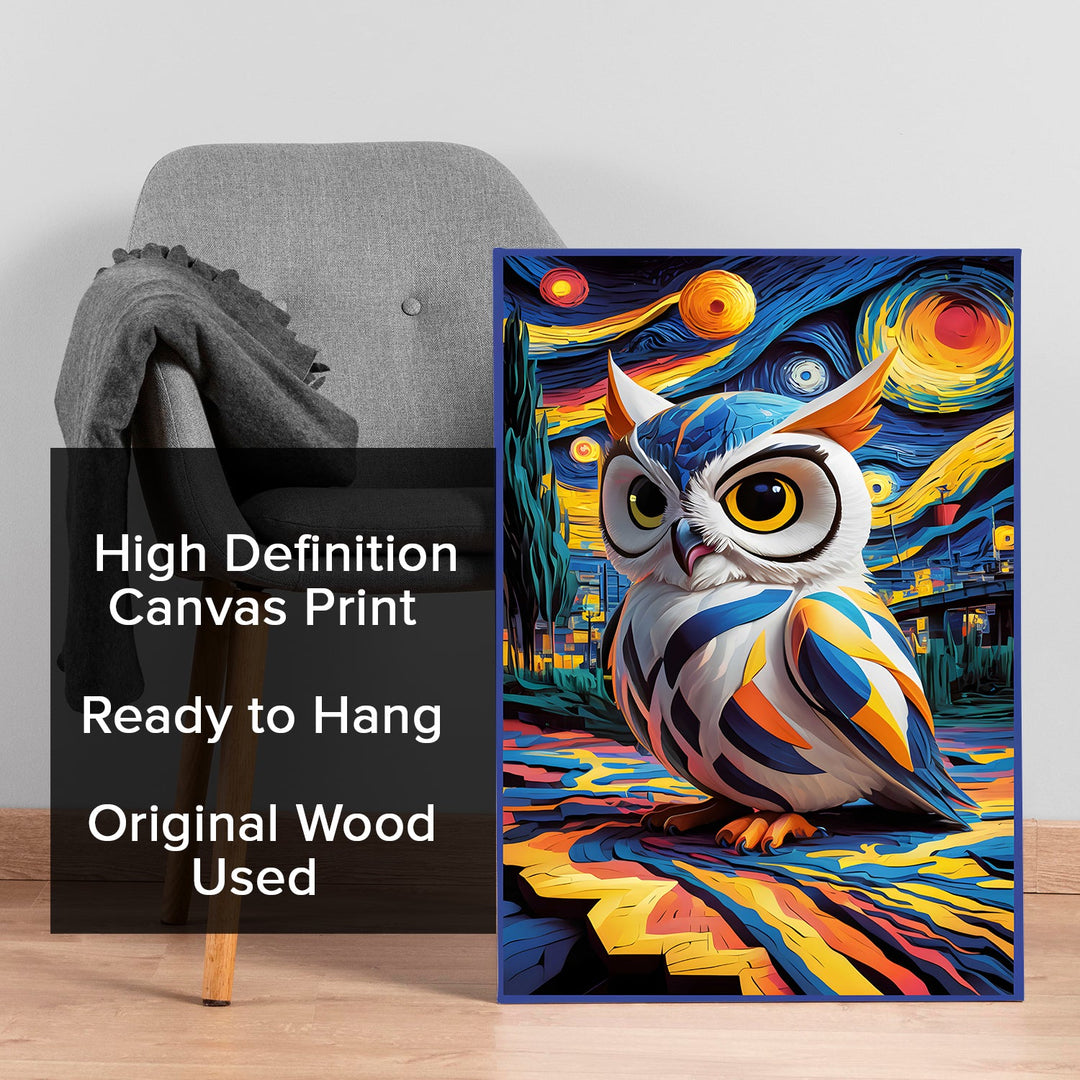 Luminous Wisdom Wall Art Painting, HD Canvas Print, Framed, Ready to Hang. (VVGWA130)