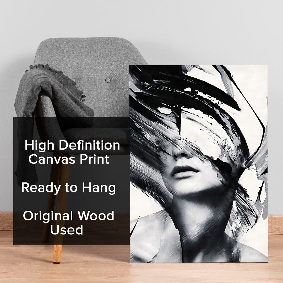 Ephemeral Beauty Wall Art Painting, HD Canvas Print, Framed, Ready to Hang. (ABMWA132)