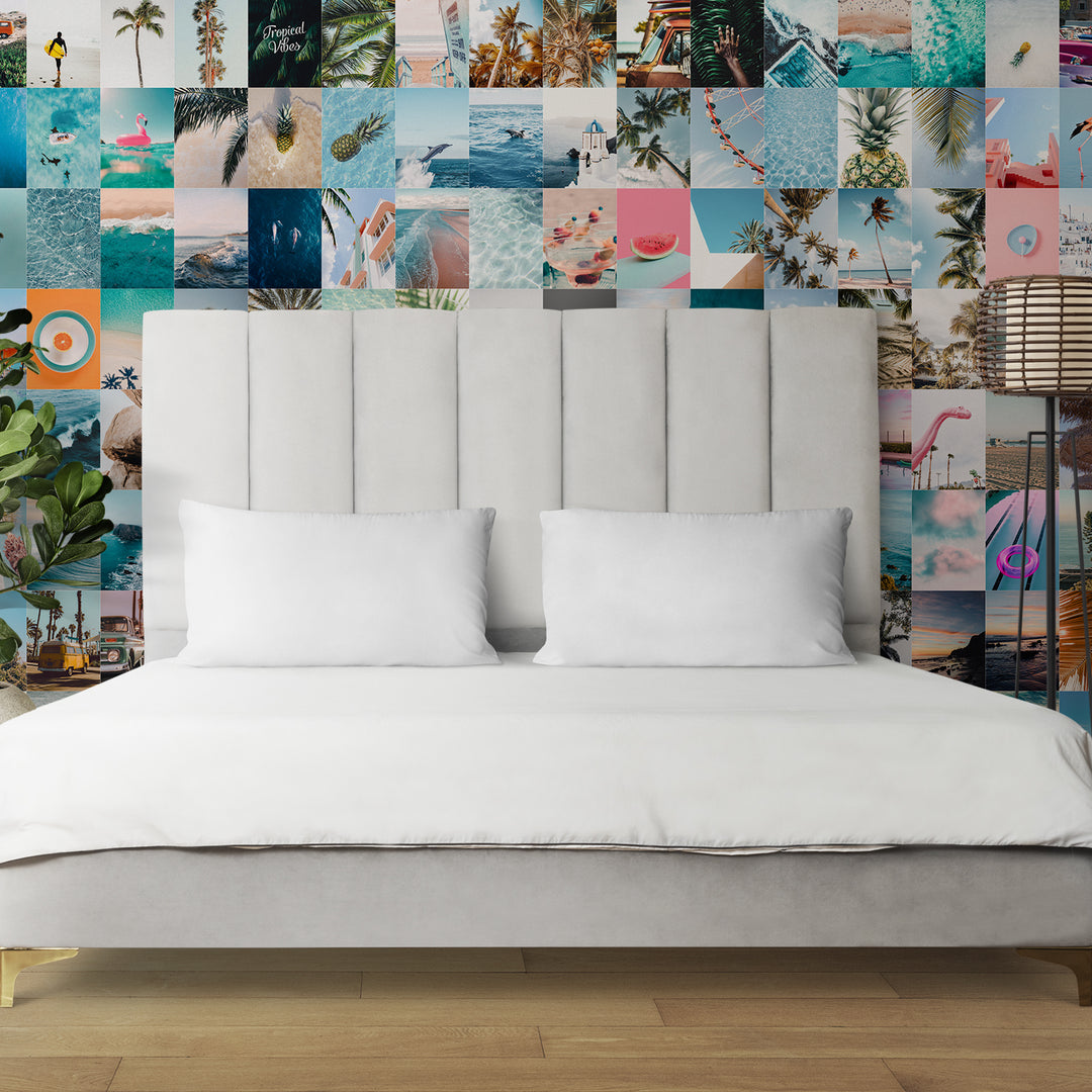 Tropical Escape – Beach Collage Wallpaper Mural (PATCH006)