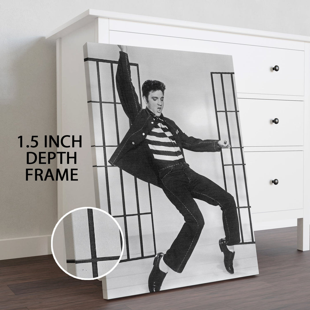 Swinging to Stardom Wall Art Painting, HD Canvas Print, Framed, Ready to Hang. (ABMWA139)