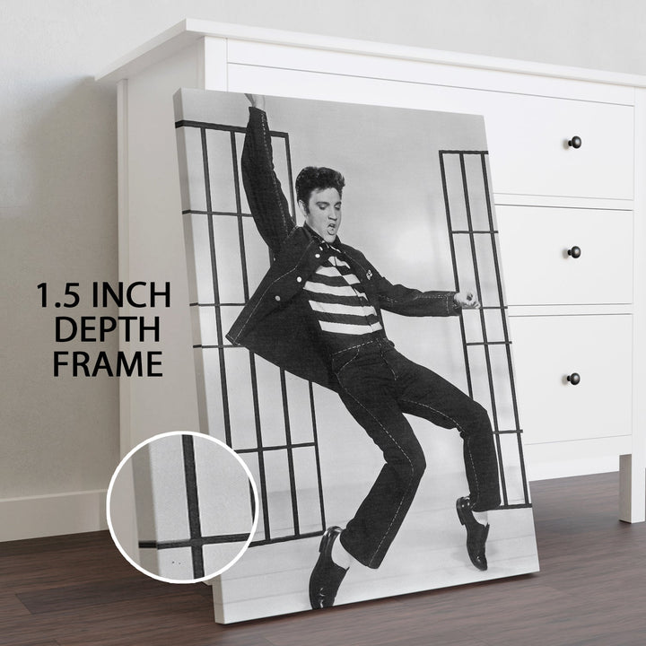 Swinging to Stardom Wall Art Painting, HD Canvas Print, Framed, Ready to Hang. (ABMWA139)