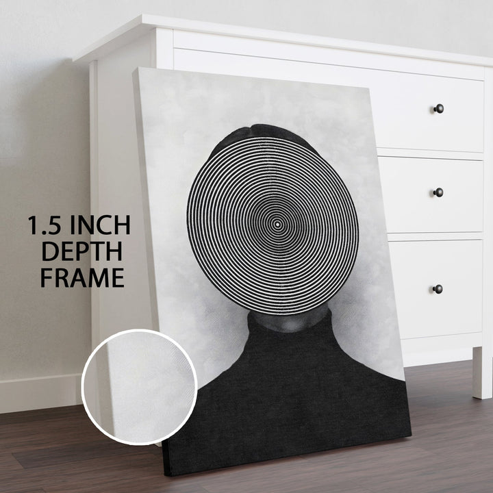 Perception Paradox Wall Art Painting, HD Canvas Print, Framed, Ready to Hang. (ABMWA131)