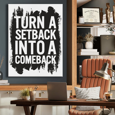 Motivational Canvas Posters With Inspiring Quotes Large Size