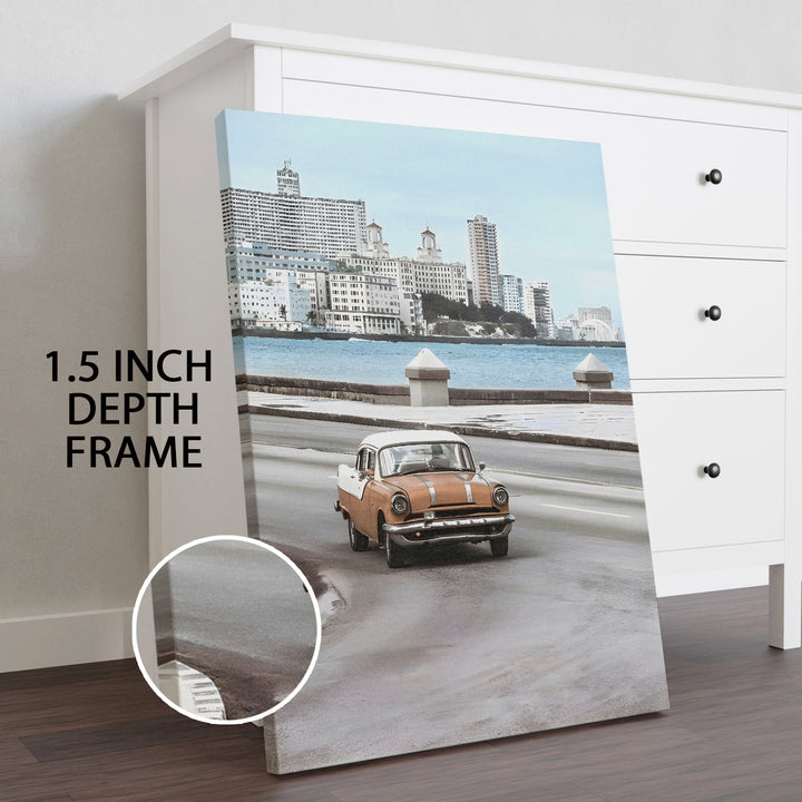 Cuban Classic Wall Art Painting, HD Canvas Print, Framed, Ready to Hang. (VINWA153)
