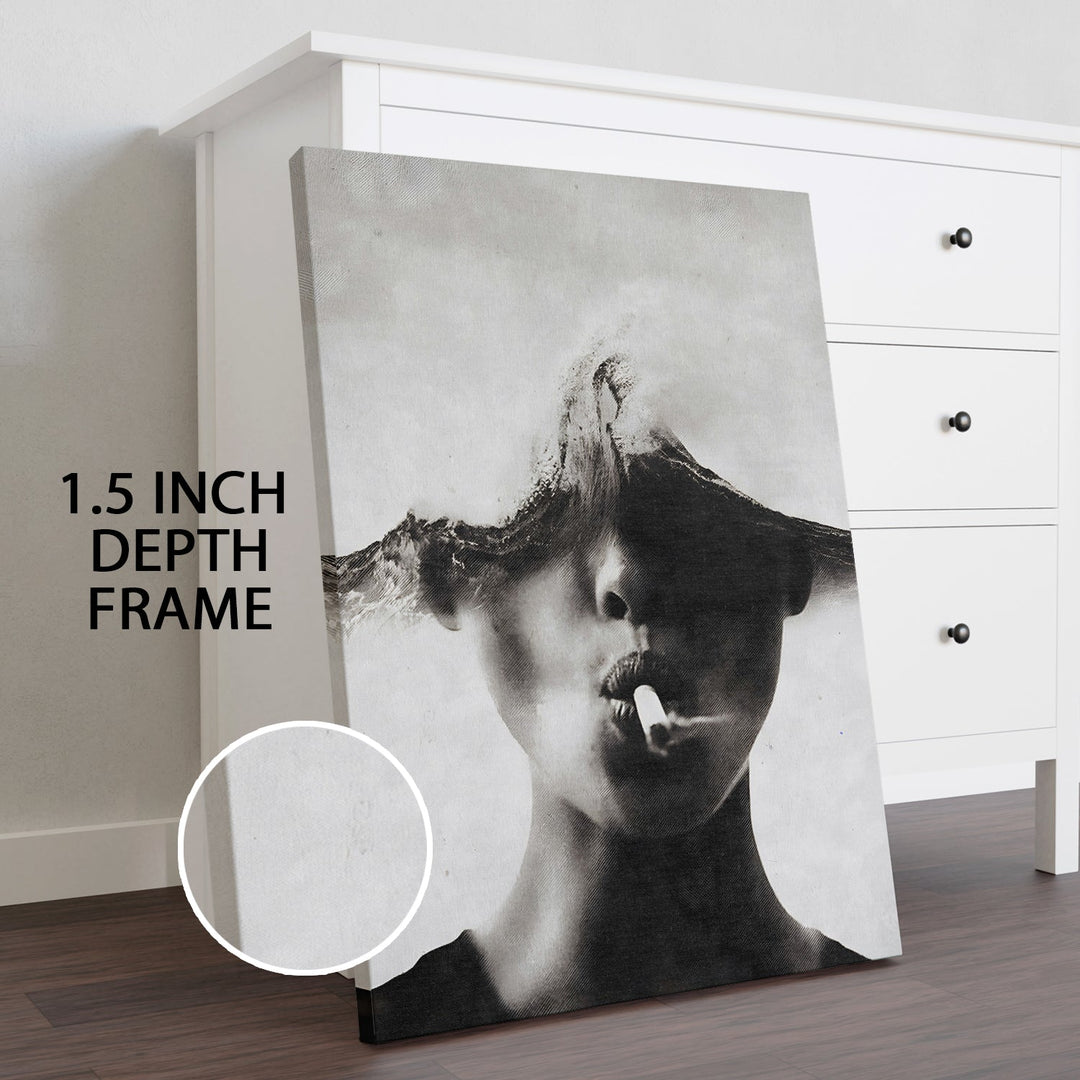 Obscured Reality Wall Art Painting, HD Canvas Print, Framed, Ready to Hang. (ABMWA133)