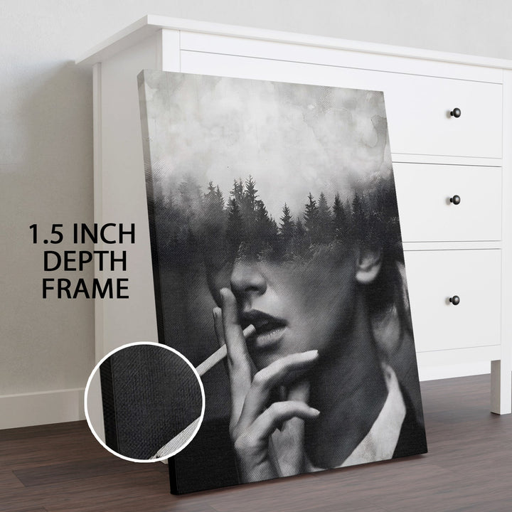 Mystic Mindscape Wall Art Painting, HD Canvas Print, Framed, Ready to Hang. (ABMWA136)