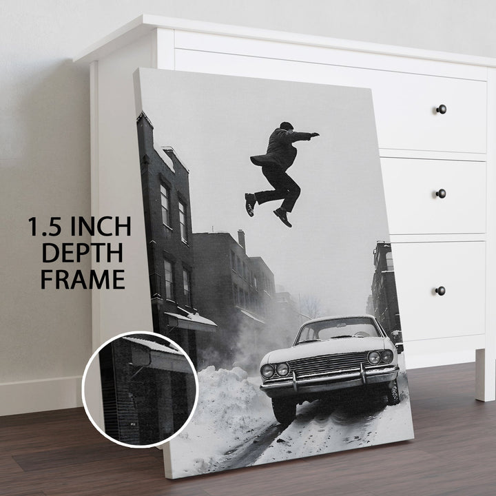 The Great Escape Wall Art Painting, HD Canvas Print, Framed, Ready to Hang. (VINWA150)
