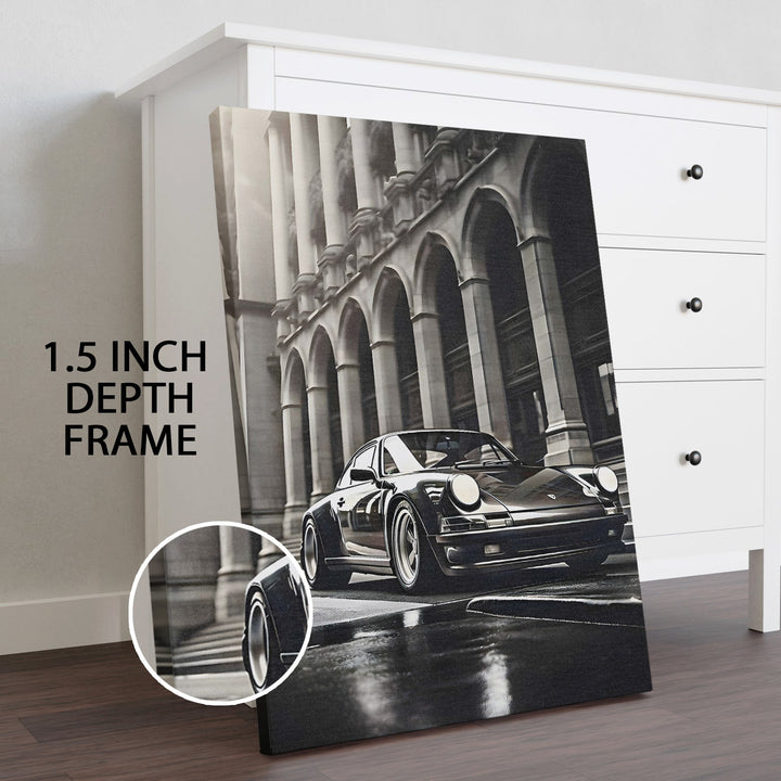 Architectural Speed Wall Art Painting, HD Canvas Print, Framed, Ready to Hang. (VINWA147)