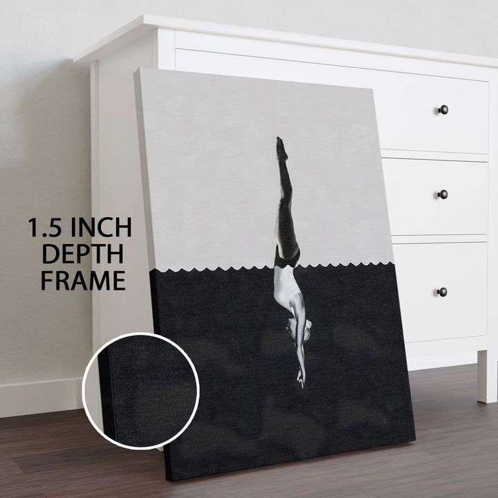 Depth of Perception Wall Art Painting, HD Canvas Print, Framed, Ready to Hang. (ABMWA134)