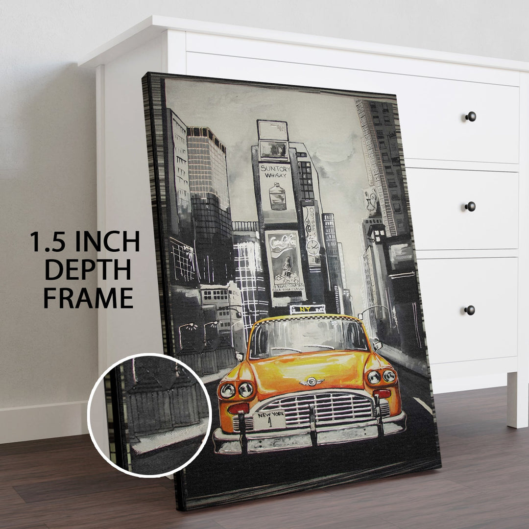 Urban Legend Wall Art Painting, HD Canvas Print, Framed, Ready to Hang. (POMWA208)