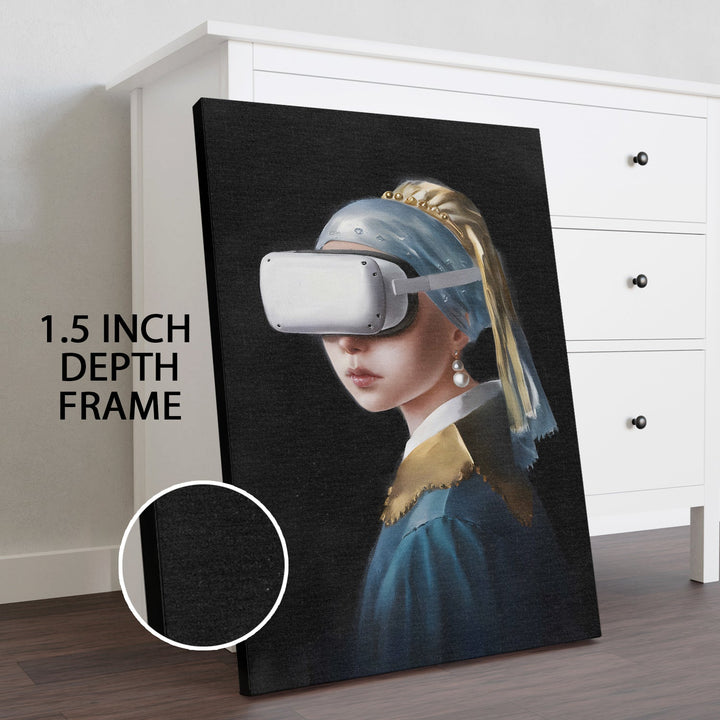 Evolving Glance Wall Art Painting, HD Canvas Print, Framed, Ready to Hang. (POMWA181)