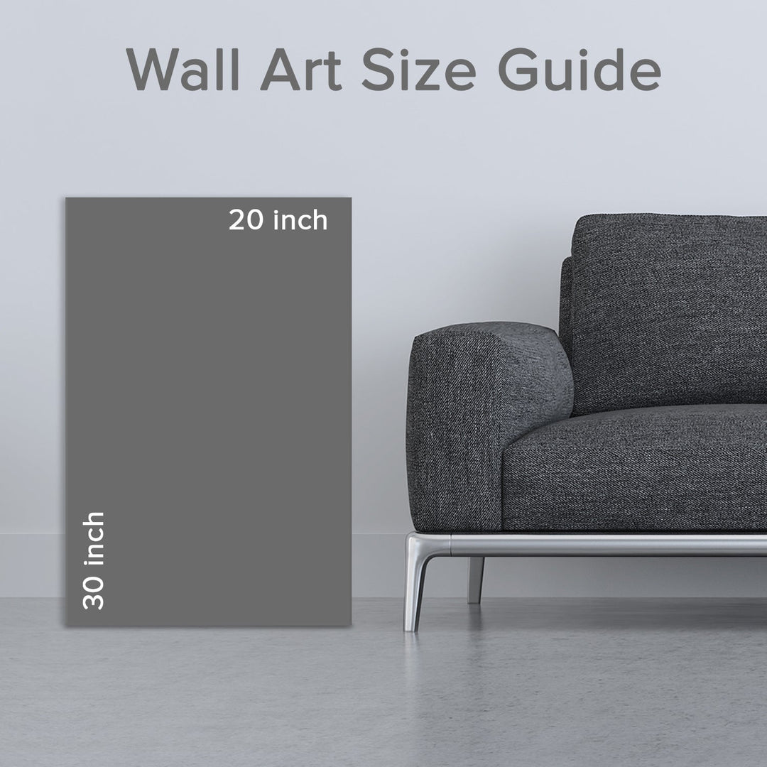 Depth of Perception Wall Art Painting, HD Canvas Print, Framed, Ready to Hang. (ABMWA134)