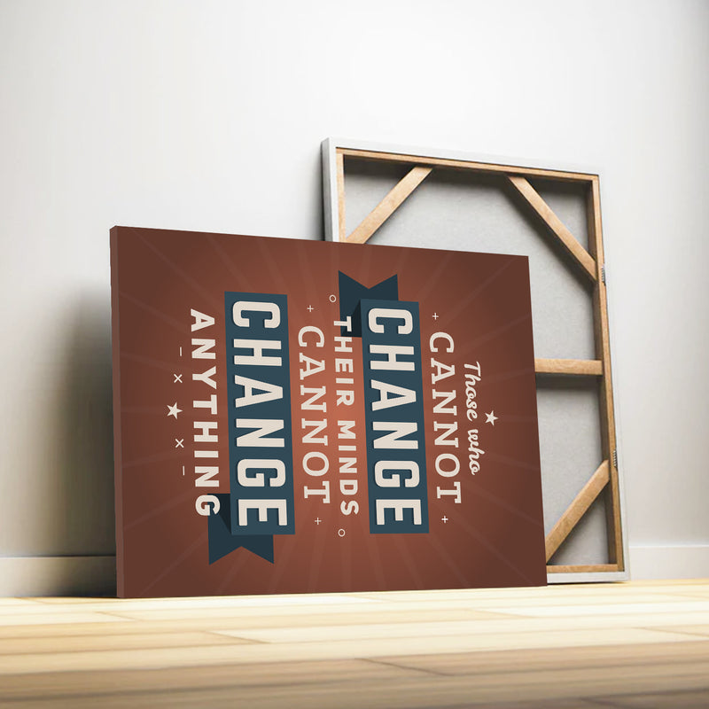 Inspirational Canvas Framed Posters With Motivational Quotes in Large Size for Office and Startups.