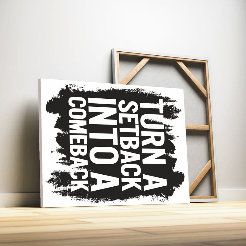Motivational Canvas Posters With Inspiring Quotes Large Size