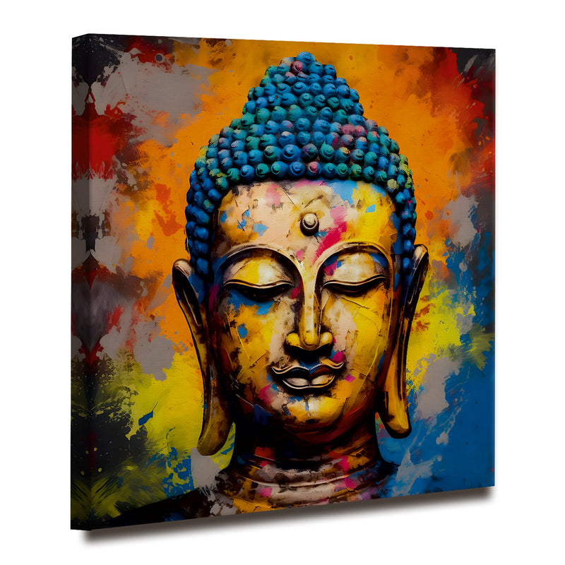 Lord Buddha Wall Art Painting For Living room
