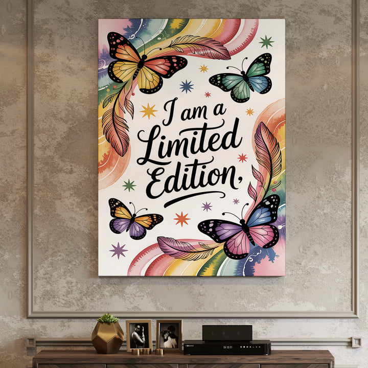 Limited Edition Boho Motivational Wrapped Canvas HD Print (BOHO_WA_039)