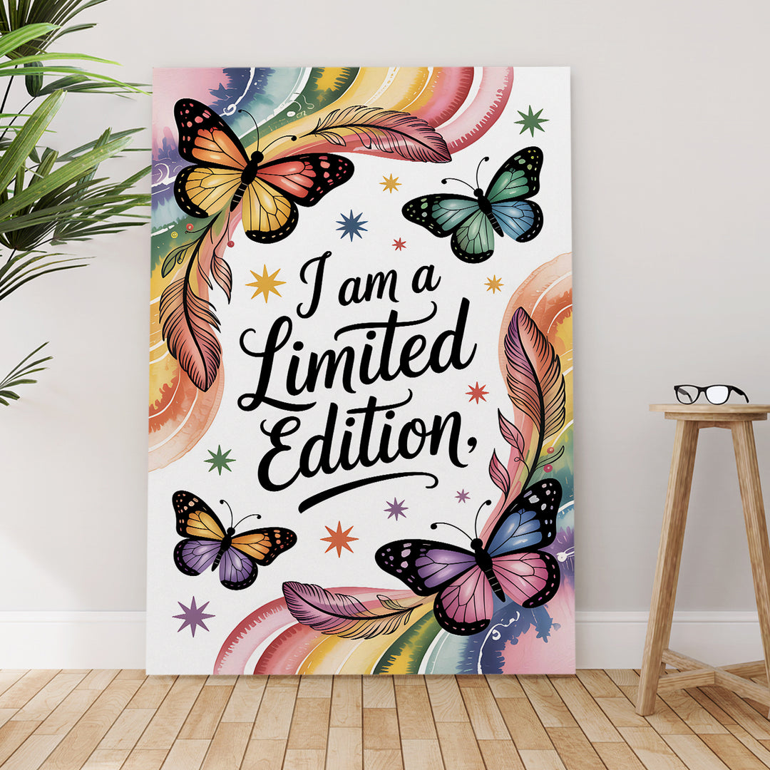 Limited Edition Boho Motivational Wrapped Canvas HD Print (BOHO_WA_039)