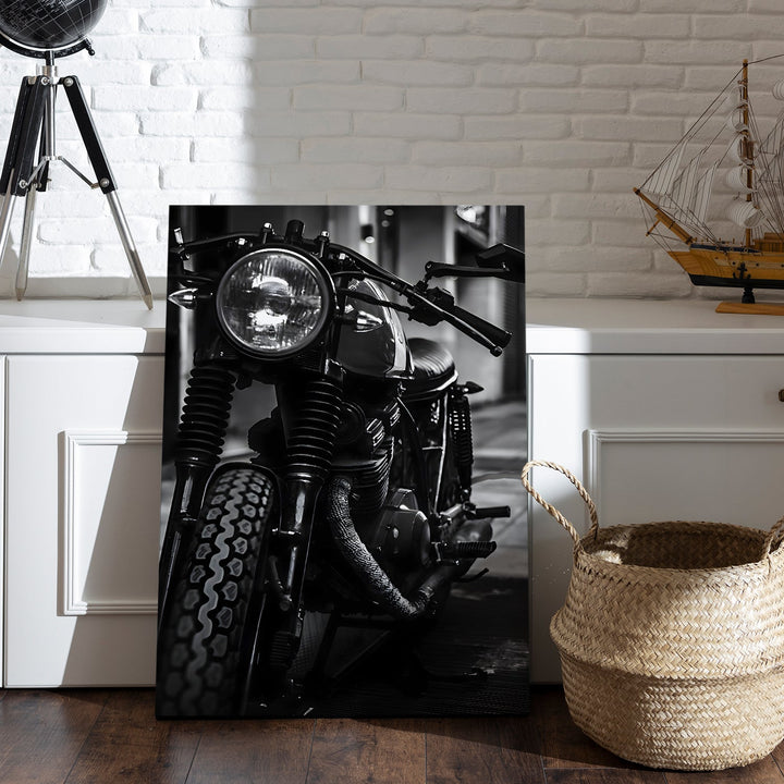 Classic Iron Horse Wall Art Painting, HD Canvas Print, Framed, Ready to Hang. (VINWA149)