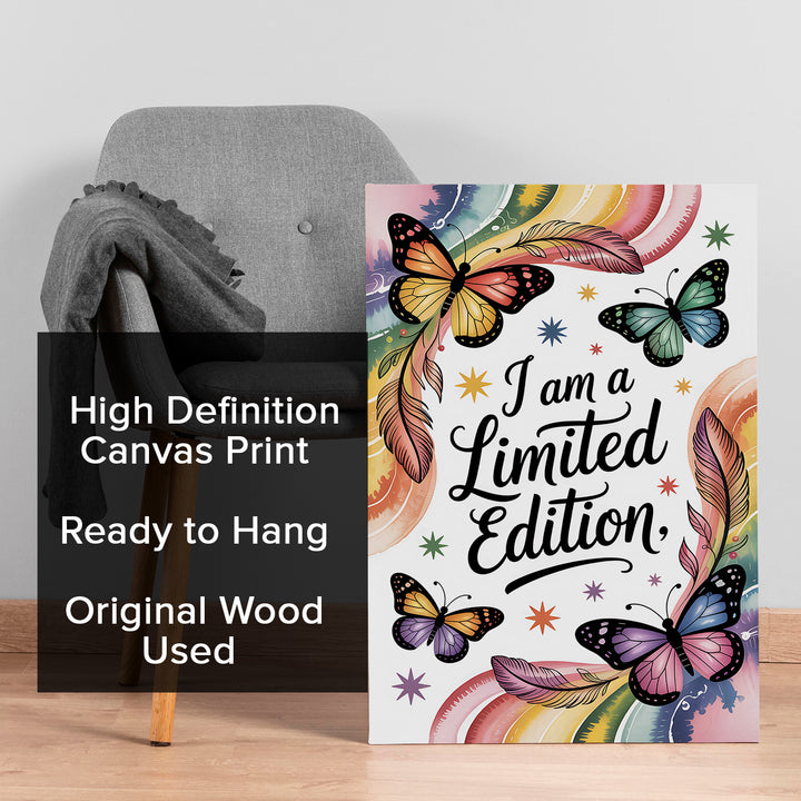 Limited Edition Boho Motivational Wrapped Canvas HD Print (BOHO_WA_039)