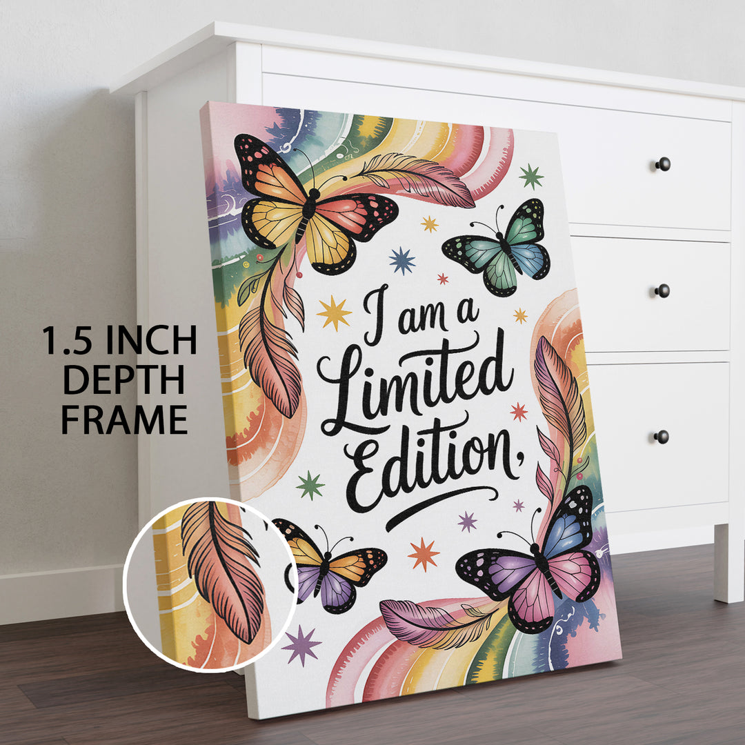 Limited Edition Boho Motivational Wrapped Canvas HD Print (BOHO_WA_039)