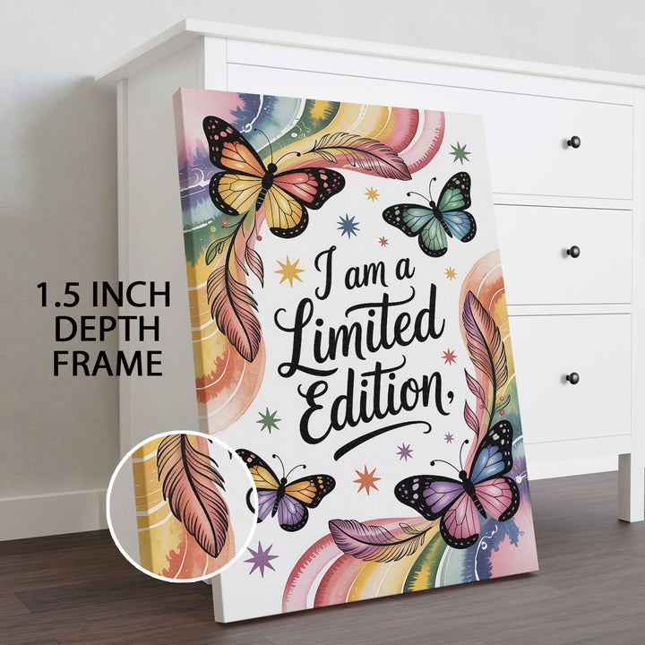 Limited Edition Boho Motivational Wrapped Canvas HD Print (BOHO_WA_039)