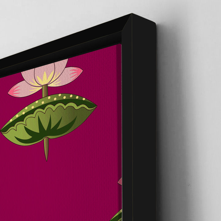 Indian Traditional Pichwai Wall Art Canvas Painting for Home Decor (PICHWA09)