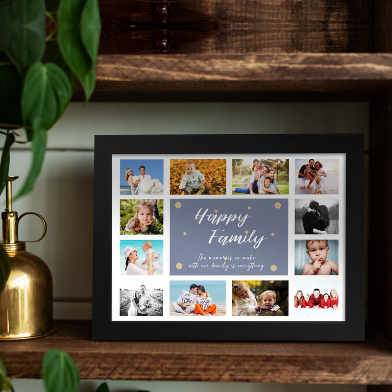 Personalized Photo Collage Frames for Wall Decor