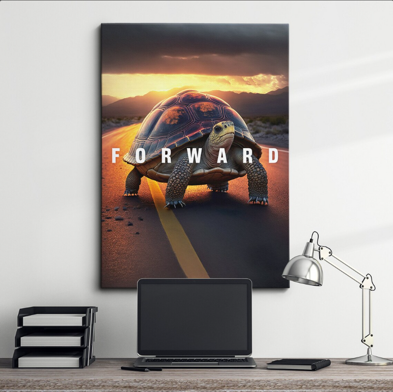 Inspirational Canvas Framed Posters With Motivational Quotes in Large Size for Office and Startups.