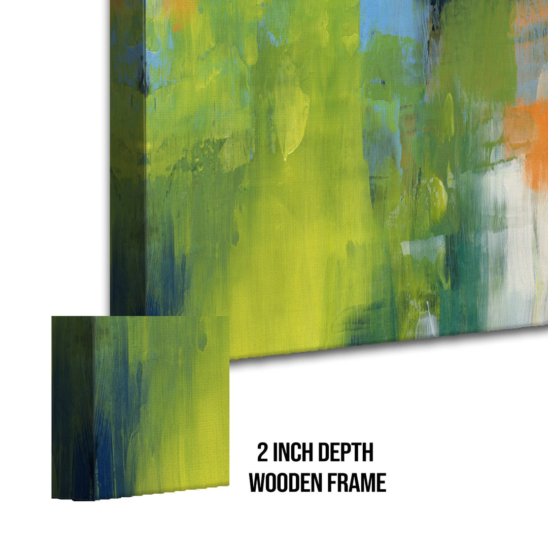 Abstract Modern Art Large Canvas Paintings. Framed Digital Reprints of Famous and Vibrant Artwork (MAWA06)