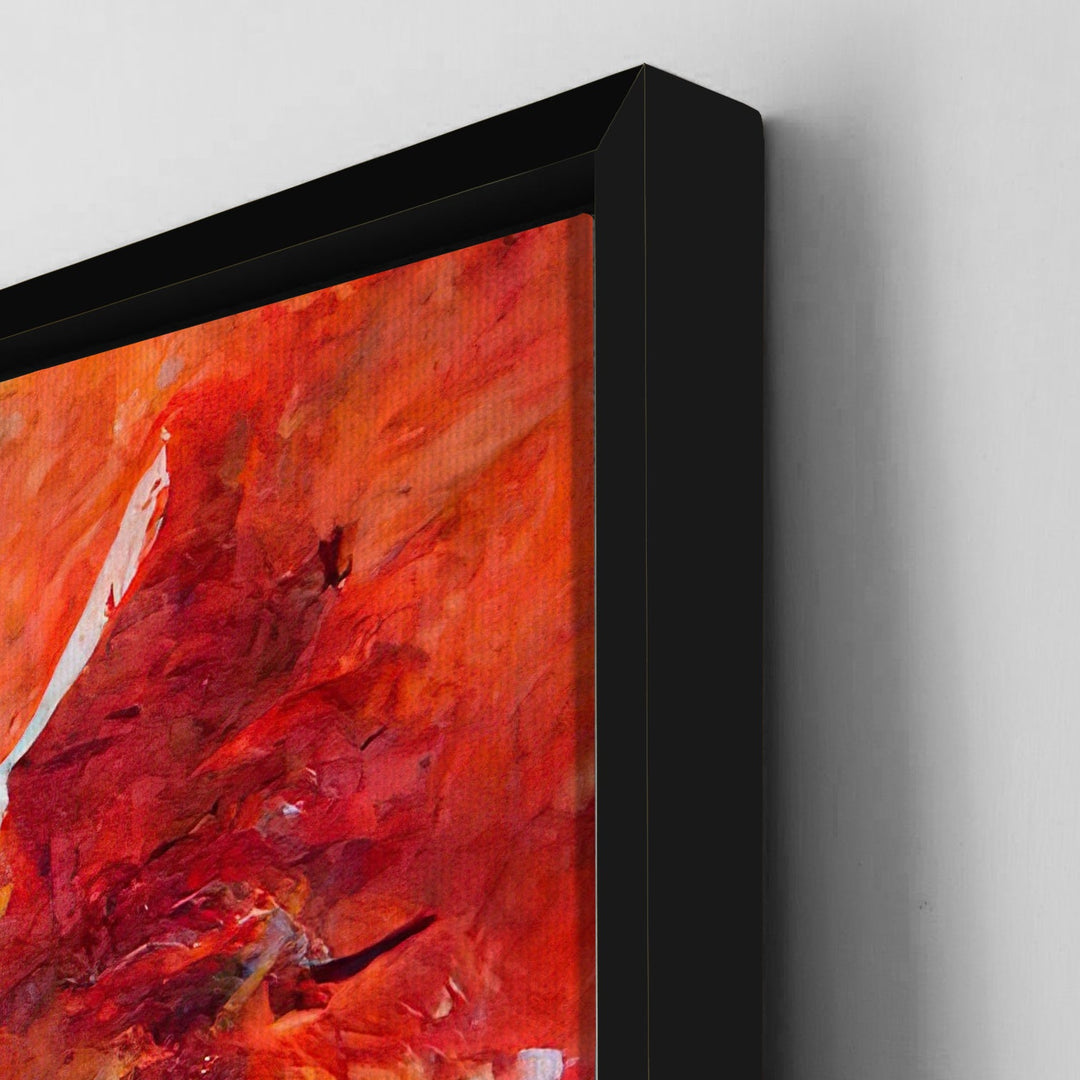 Abstract Modern Art Large Canvas Paintings. Framed Digital Reprints of Famous and Vibrant Artwork (MAWA09)