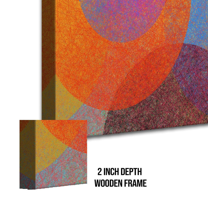 Abstract Modern Art Large Canvas Paintings. Framed Digital Reprints of Famous and Vibrant Artwork (MAWA12)