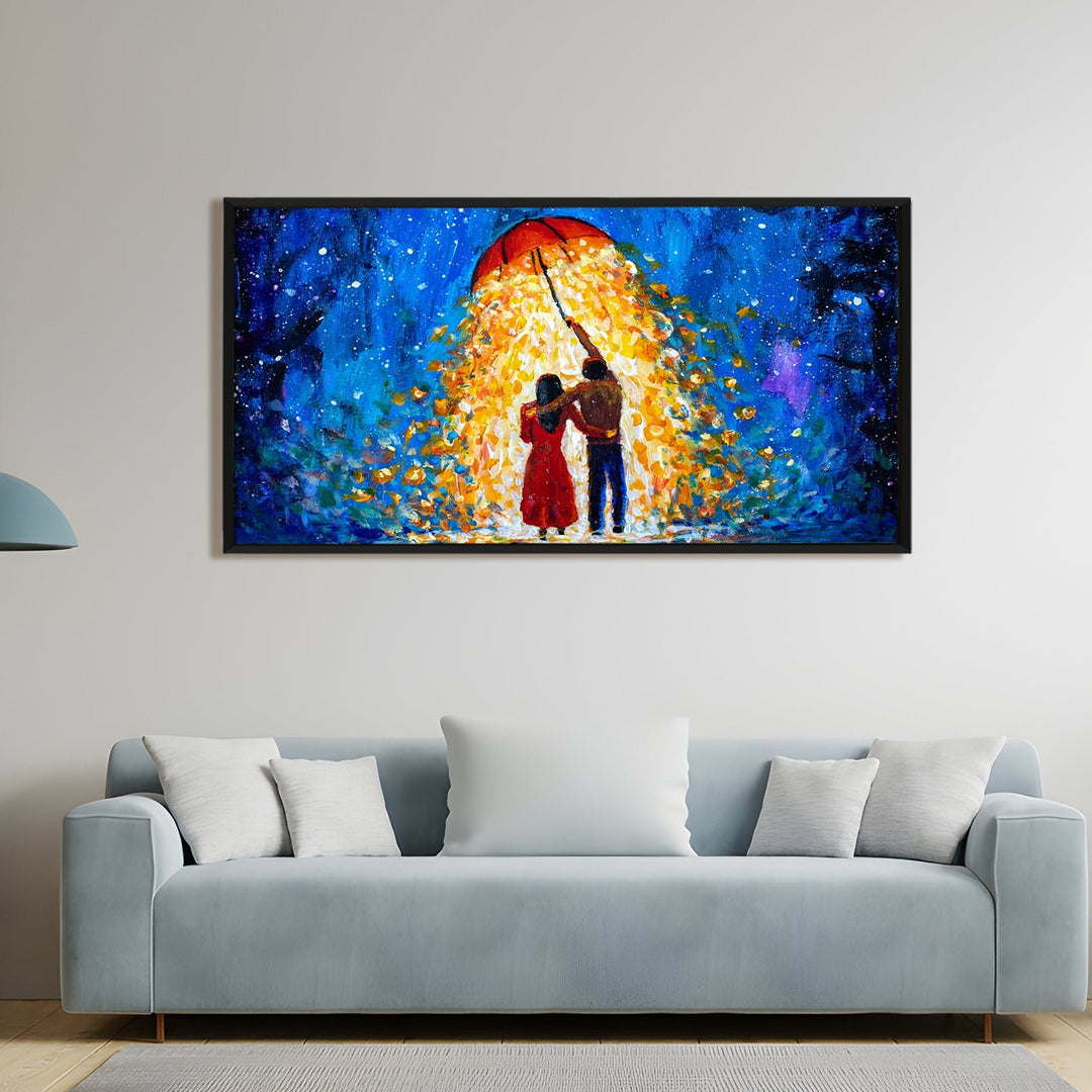 Abstract Modern Art Large Canvas Paintings. Framed Digital Reprints of Famous and Vibrant Artwork (MAWA14)