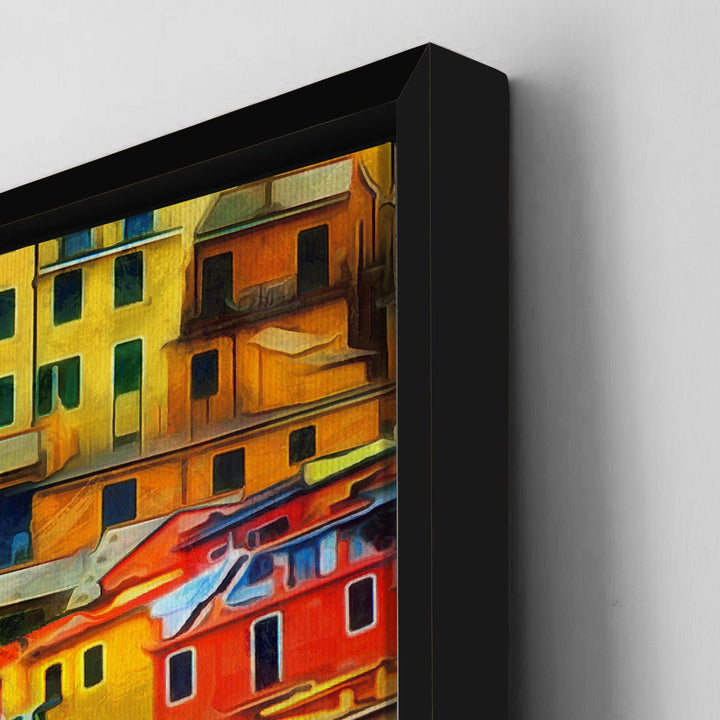 Abstract Modern Art Large Canvas Paintings. Framed Digital Reprints of Famous and Vibrant Artwork (MAWA19)