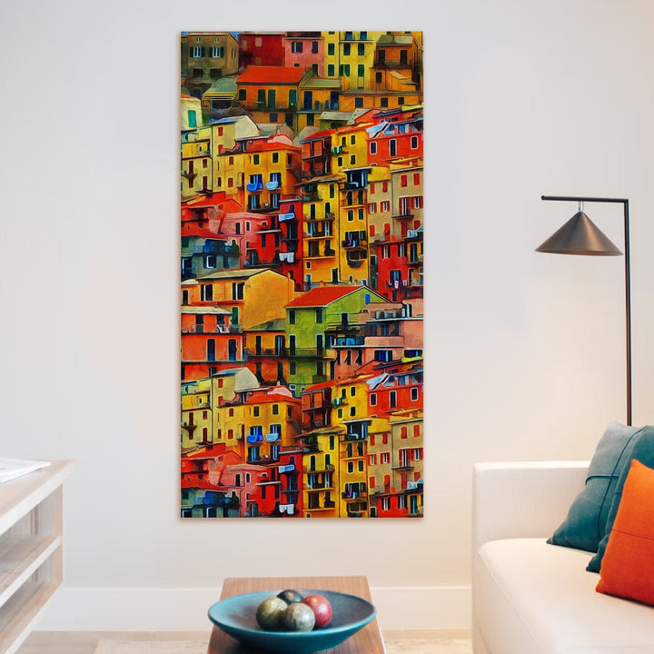 Abstract Modern Art Large Canvas Paintings. Framed Digital Reprints of Famous and Vibrant Artwork (MAWA19)