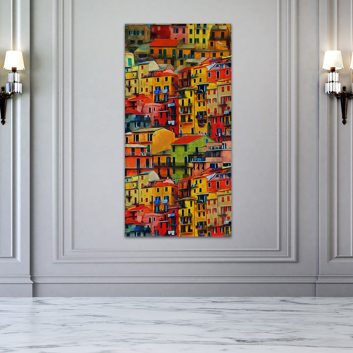 Abstract Modern Art Large Canvas Paintings. Framed Digital Reprints of Famous and Vibrant Artwork (MAWA19)