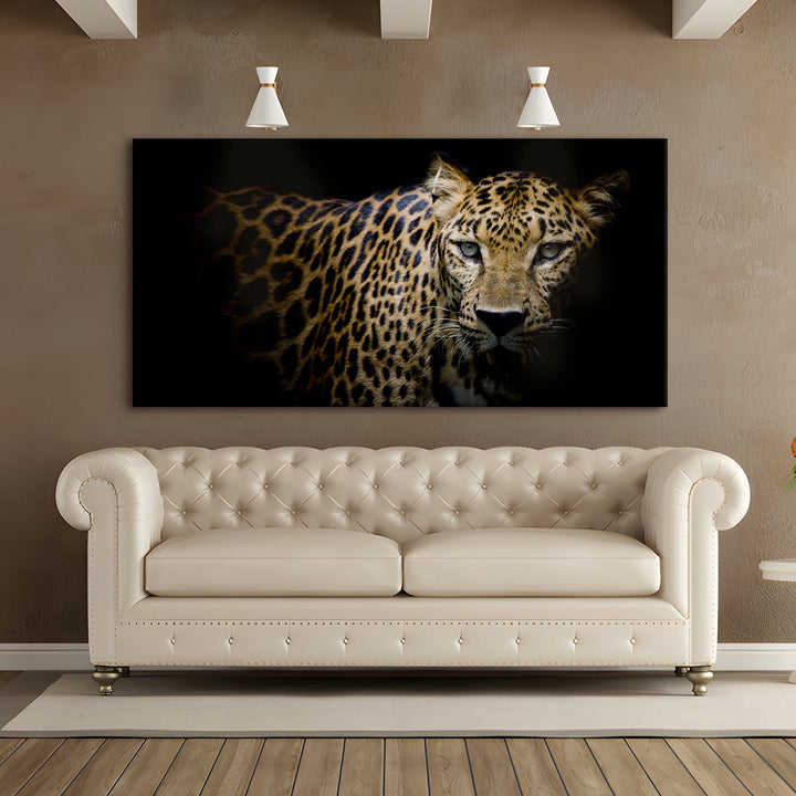 Amazing Wildlife Wall Art. Large Canvas Framed Digital Reprints of Jungle, Wildlife, Animals and Birds. Ready To Hang. Size: 24 Inch x 48 Inch (WBWA40)