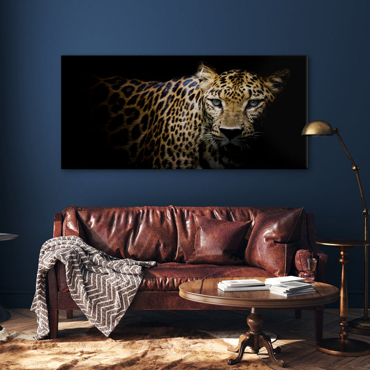 Amazing Wildlife Wall Art. Large Canvas Framed Digital Reprints of Jungle, Wildlife, Animals and Birds. Ready To Hang. Size: 24 Inch x 48 Inch (WBWA40)