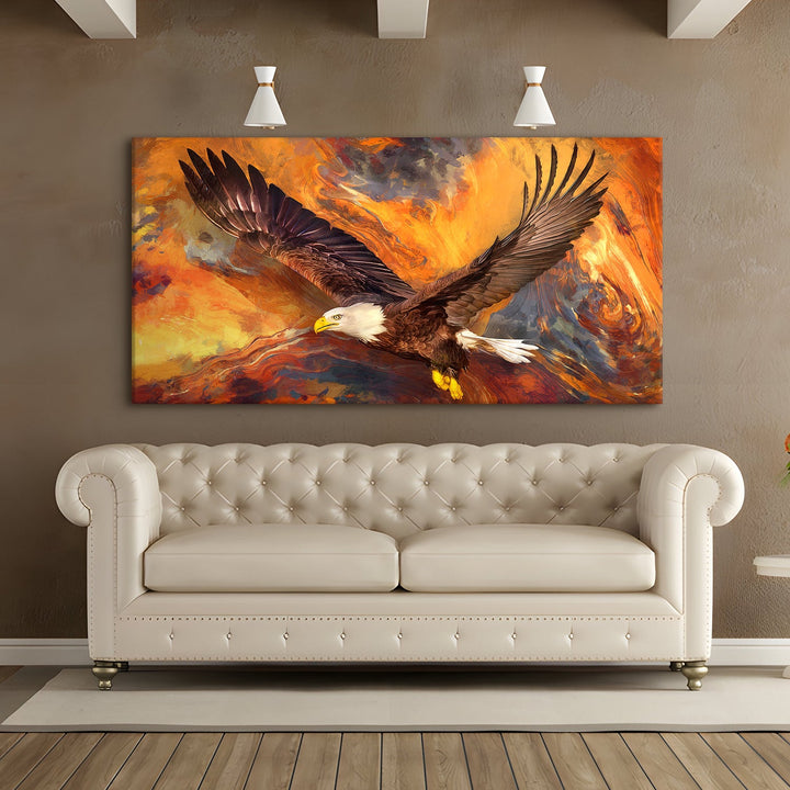 Amazing Wildlife Wall Art. Large Canvas Framed Digital Reprints of Jungle, Wildlife, Animals and Birds. Ready To Hang. Size: 24 Inch x 48 Inch (WBWA46)