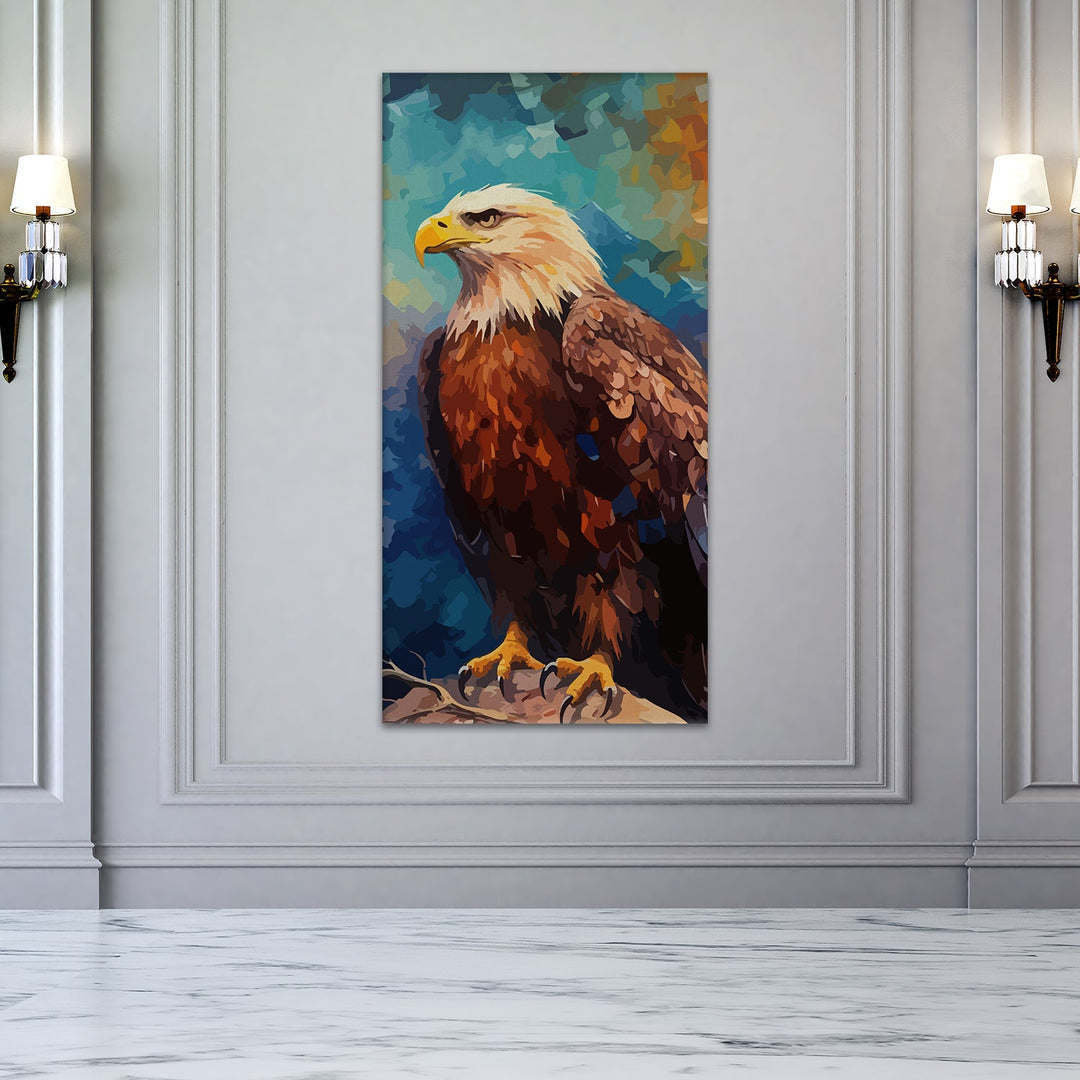 Amazing Wildlife Wall Art. Large Canvas Framed Digital Reprints of Jungle, Wildlife, Animals and Birds. Ready To Hang. Size: 24 Inch x 48 Inch (WBWA52)