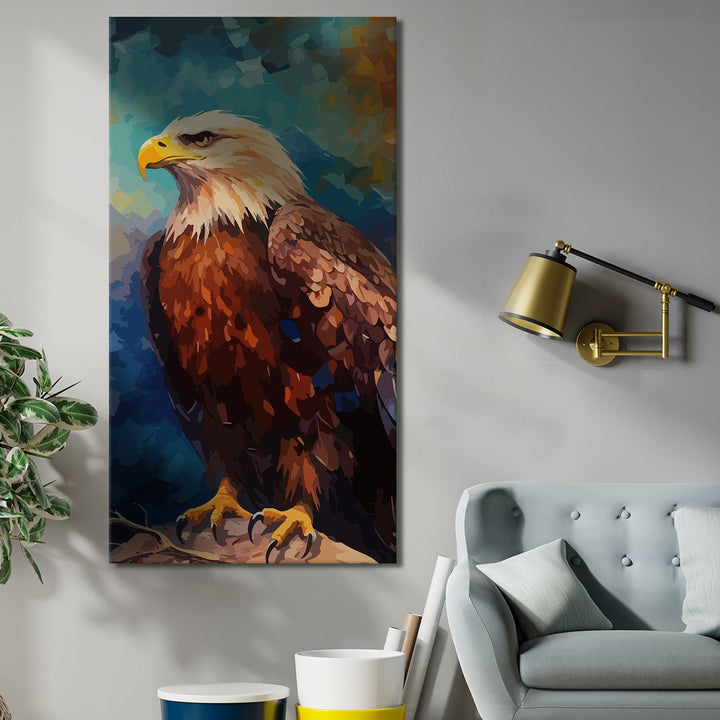 Amazing Wildlife Wall Art. Large Canvas Framed Digital Reprints of Jungle, Wildlife, Animals and Birds. Ready To Hang. Size: 24 Inch x 48 Inch (WBWA52)