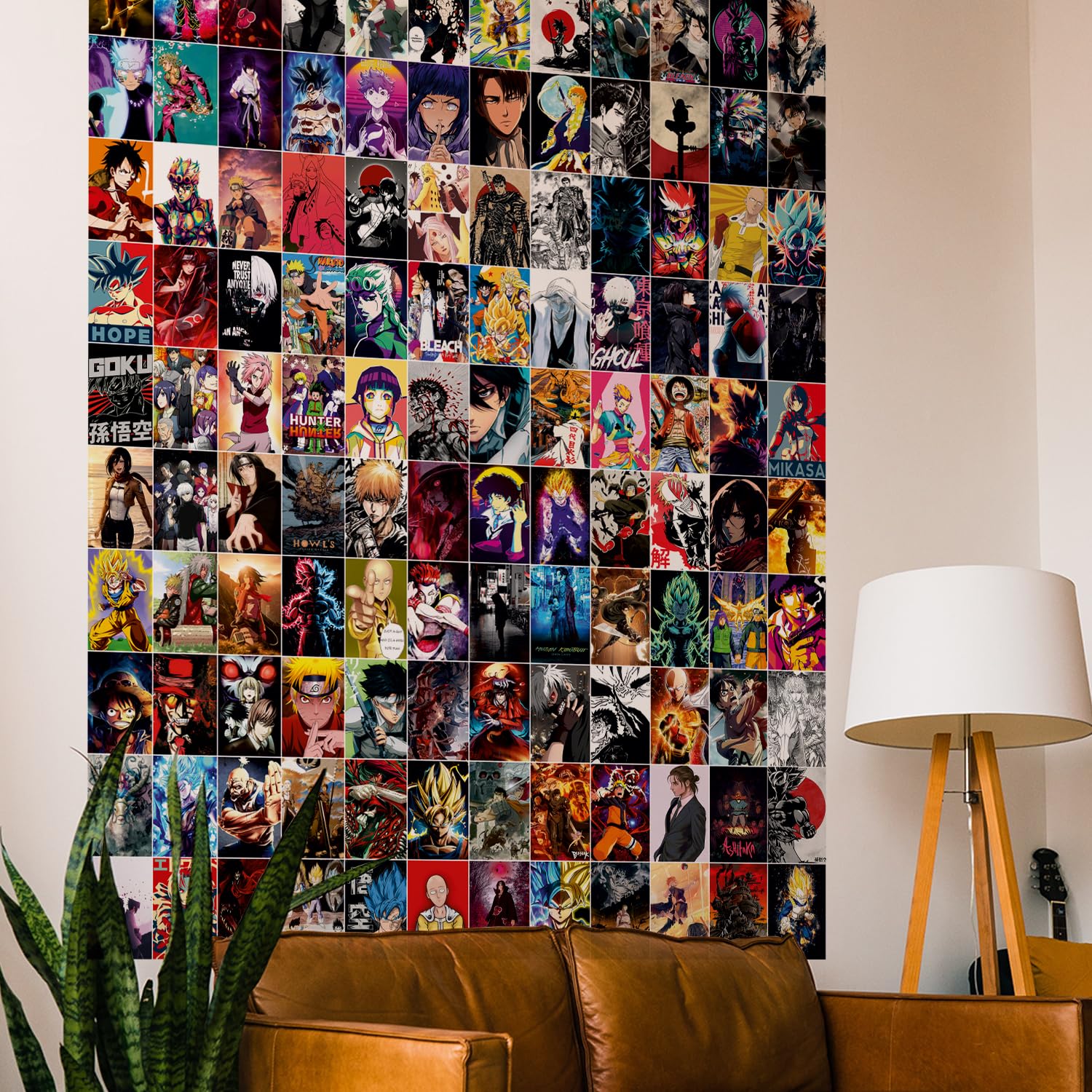 Anime Aesthetic: Transform Your Space with a Poster Wall Collage
