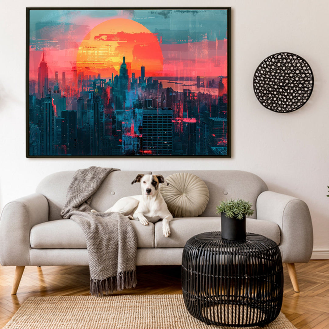 Beautiful Landscapes Painting on Canvas. Large Premium Framed Wall Art for Living Room, Office Spaces. (LDWA22)