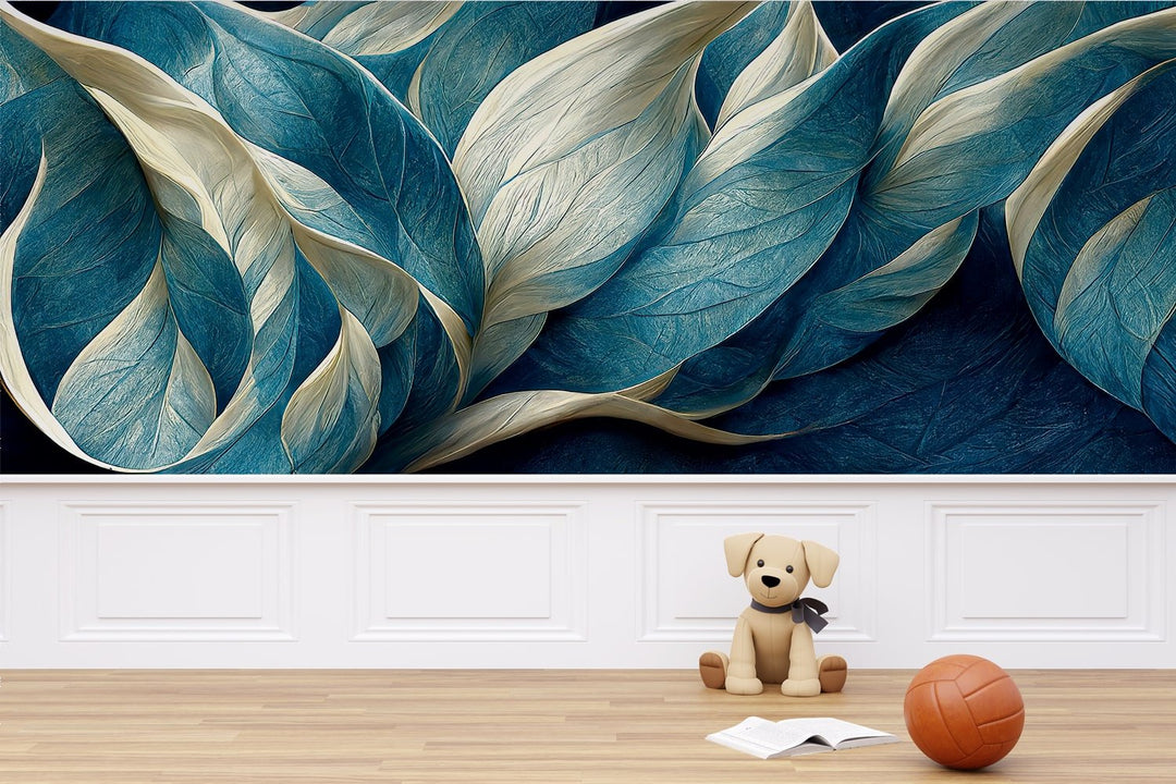 Custom 3D Topical leaves Wallpaper Murals For living Room Wall Decoration