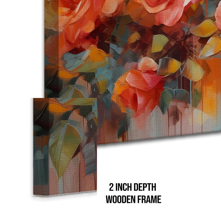 Enchanting Floral Wall Art For Hotels and Cafe Wall Decoration