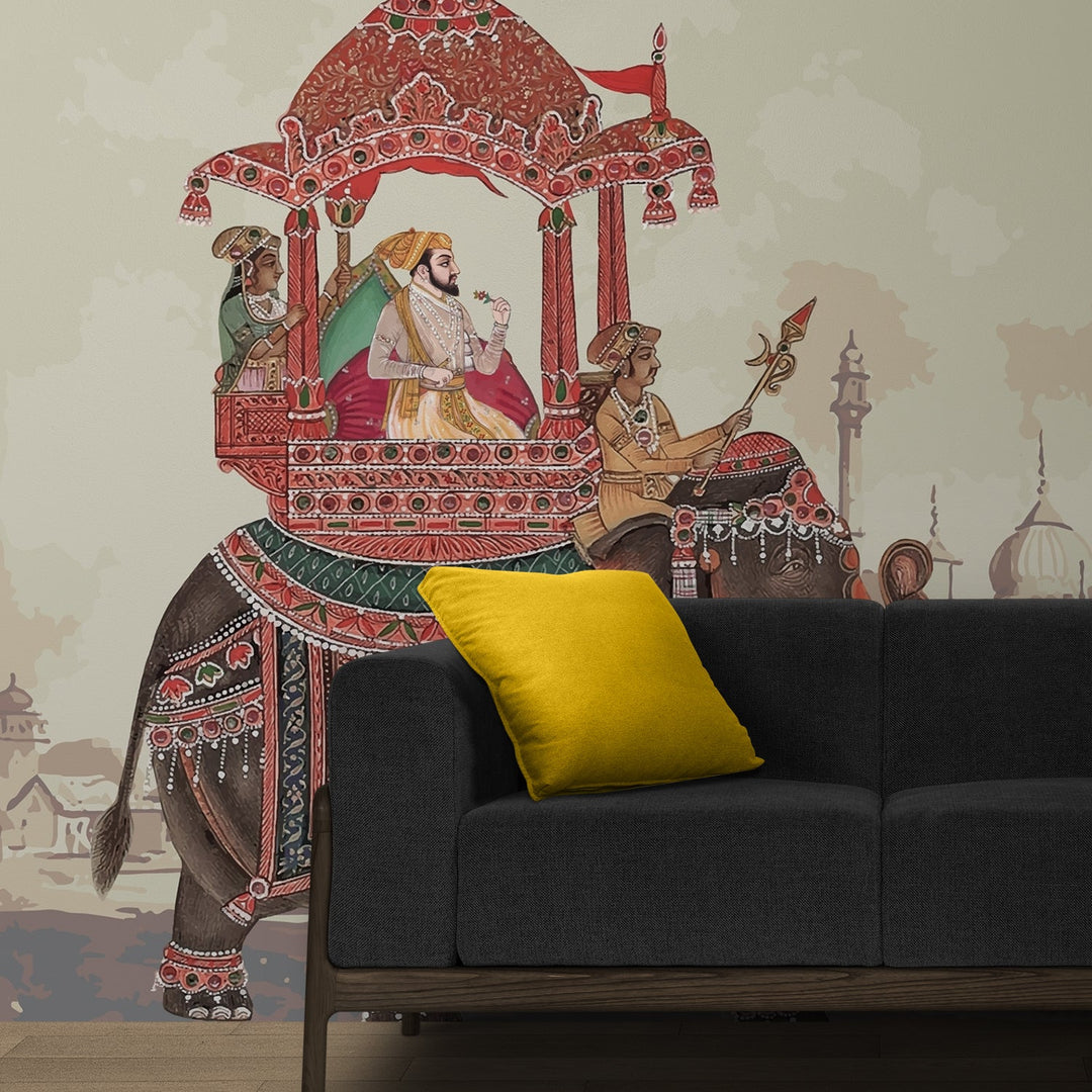 Ethnic India Themed Premium Wallpaper Murals For Home, Hotel and Café Decoration