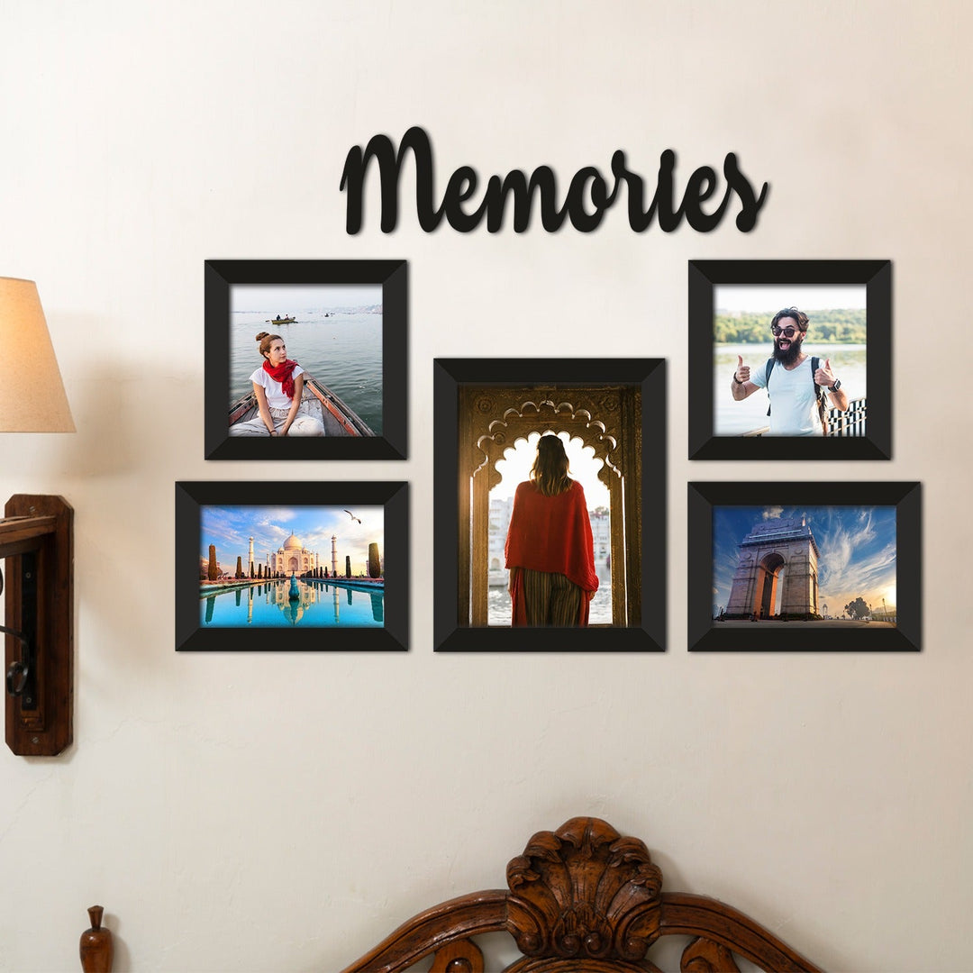 Family Love Memories Home Photo Frame Collage Set For Home Decor (MEMORIES)